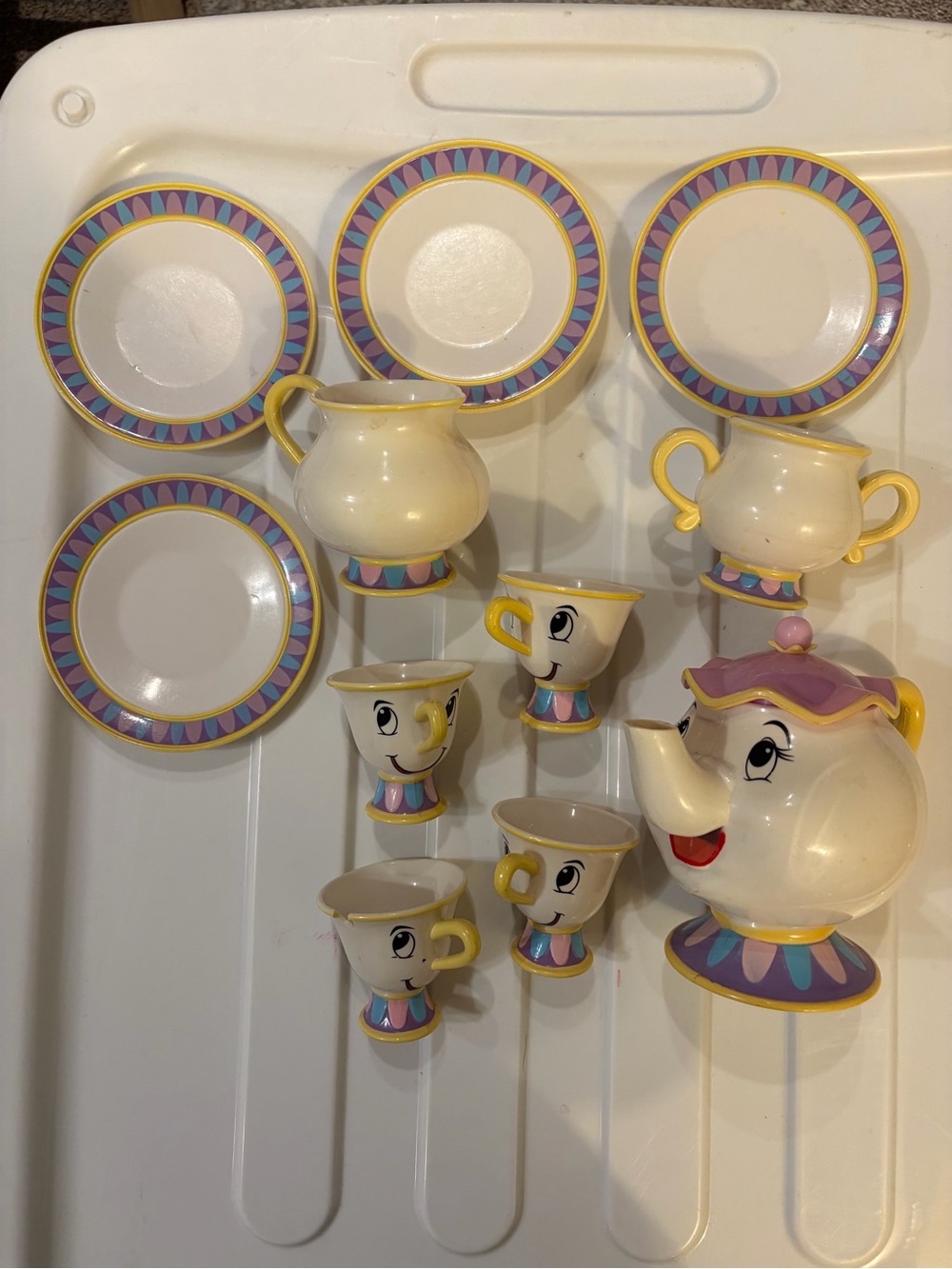 Beauty and The Beast Tea Set Playware